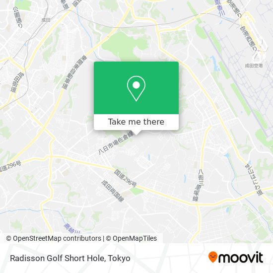 Radisson Golf Short Hole map