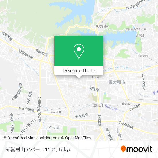 都営村山アパート1101 map