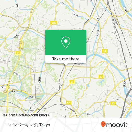 コインパーキング map