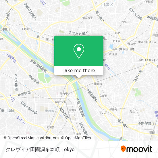 クレヴィア田園調布本町 map