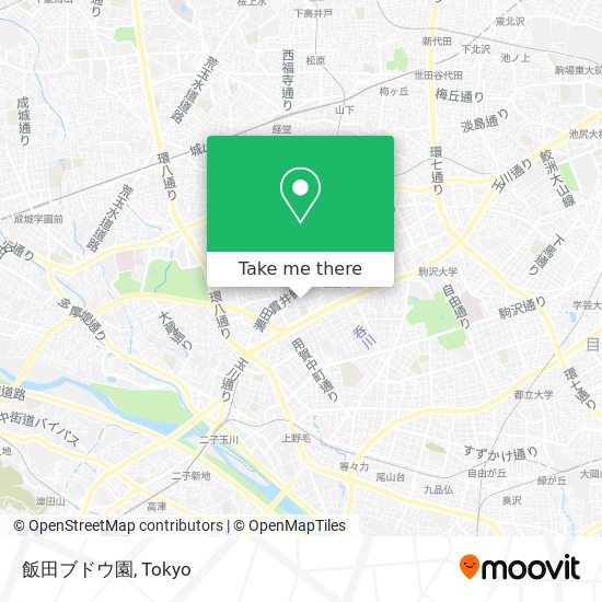 飯田ブドウ園 map