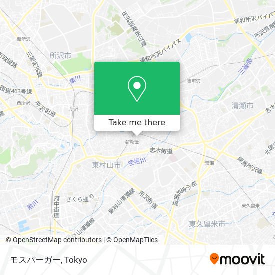 モスバーガー map