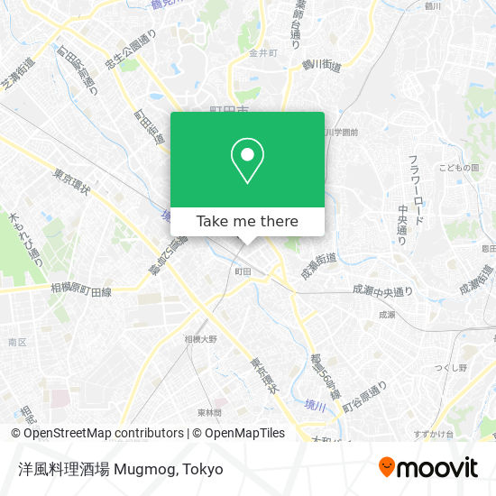 洋風料理酒場 Mugmog map