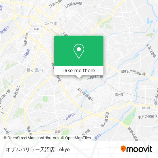 オザムバリュー天沼店 map