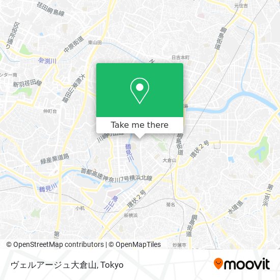 ヴェルアージュ大倉山 map