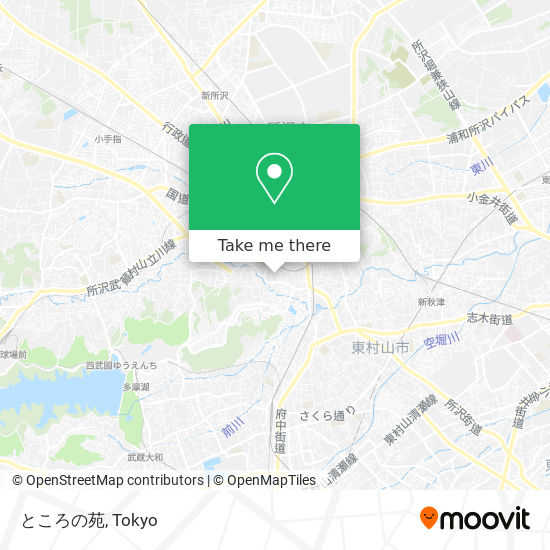 ところの苑 map