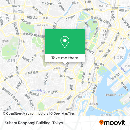 Suhara Roppongi Building map