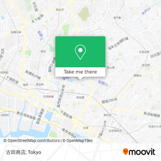 古田商店 map