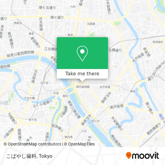 こばやし歯科 map