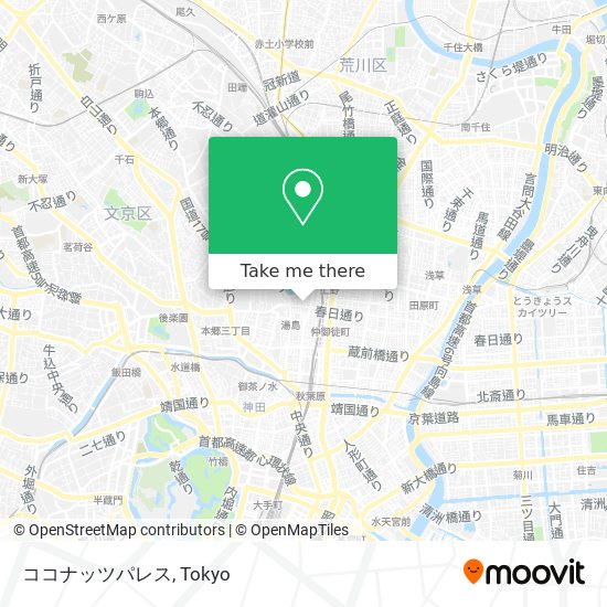 ココナッツパレス map