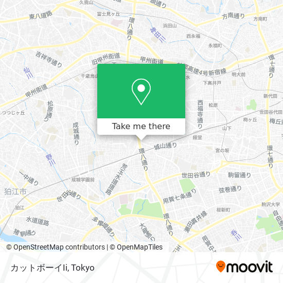 カットボーイIi map