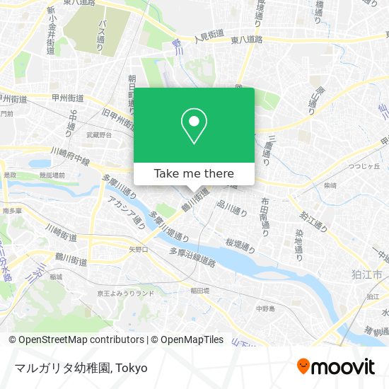 マルガリタ幼稚園 map