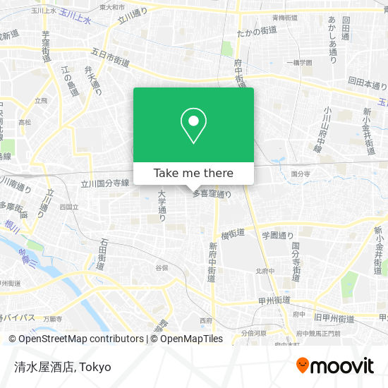 清水屋酒店 map