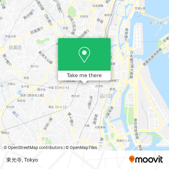 東光寺 map