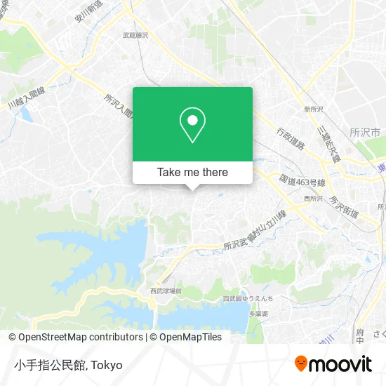 小手指公民館 map