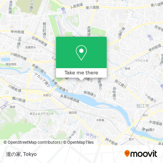 瀧の家 map