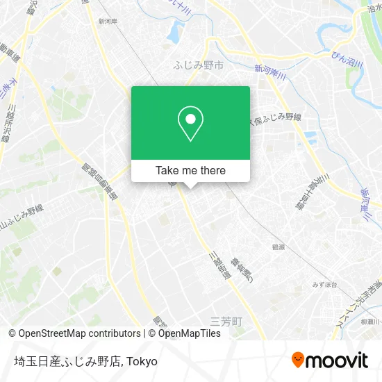 埼玉日産ふじみ野店 map