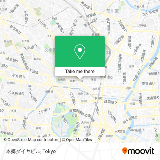 本郷ダイヤビル map