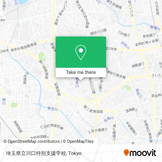 埼玉県立川口特別支援学校 map