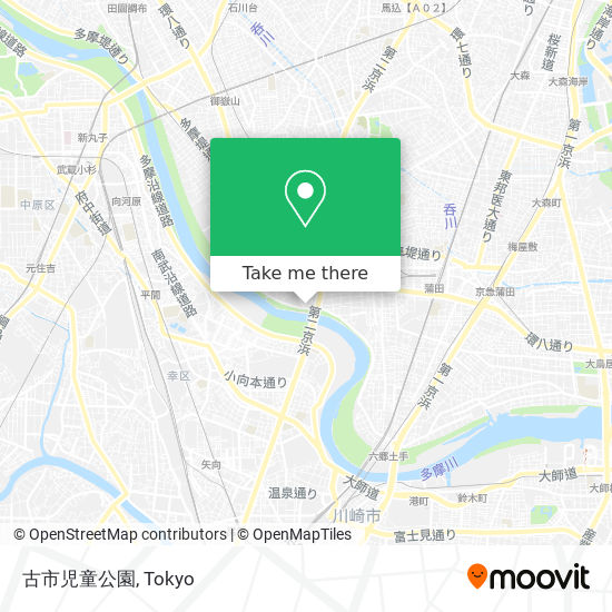 古市児童公園 map