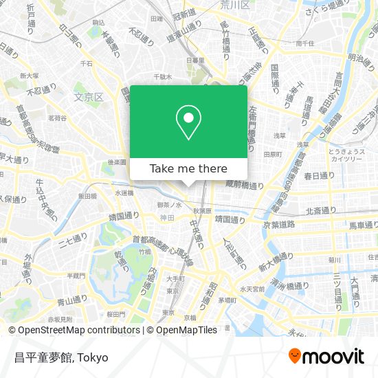 昌平童夢館 map