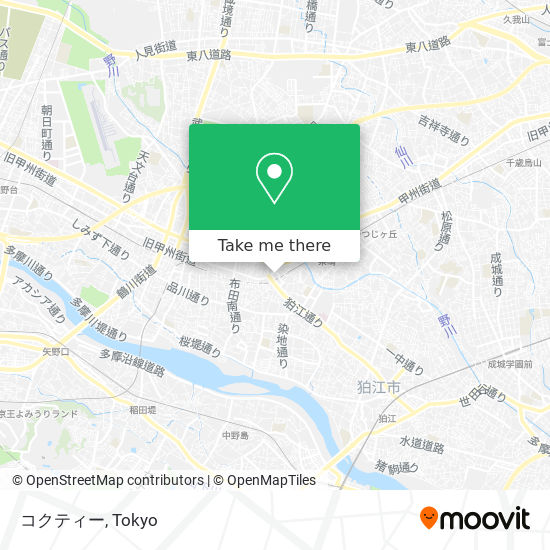 コクティー map