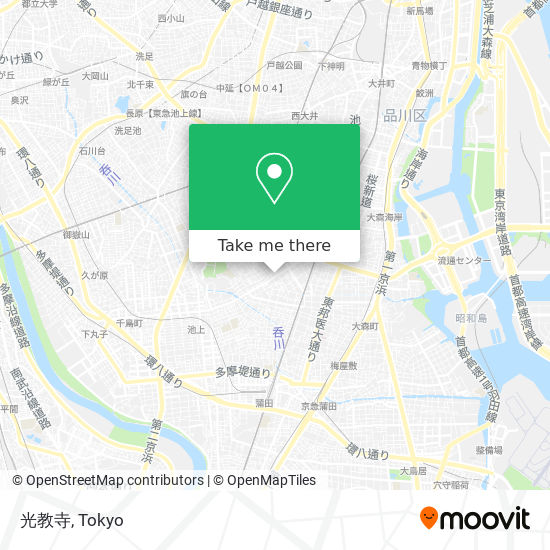 光教寺 map