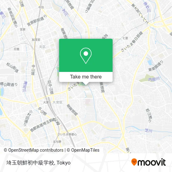 埼玉朝鮮初中級学校 map