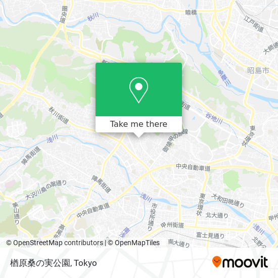 楢原桑の実公園 map