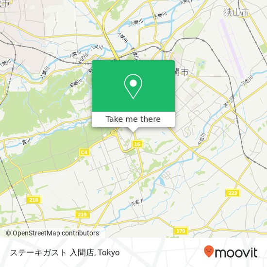 ステーキガスト 入間店 map