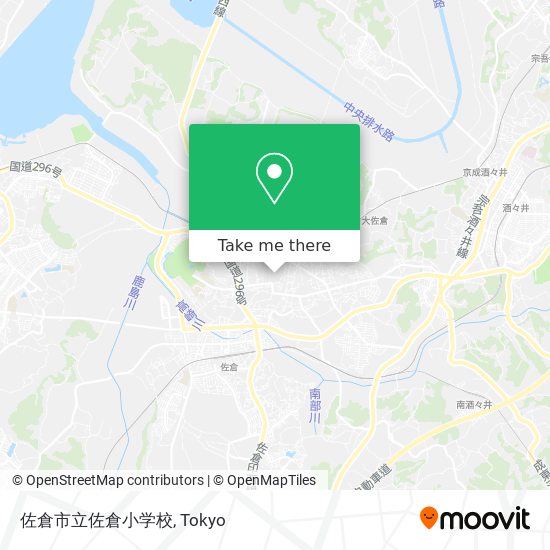 佐倉市立佐倉小学校 map