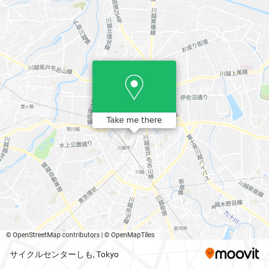 サイクルセンターしも map