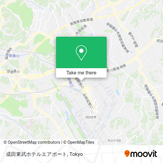 成田東武ホテルエアポート map