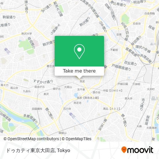 ドゥカティ東京大田店 map