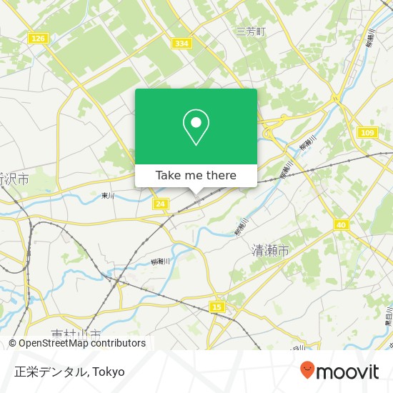 正栄デンタル map