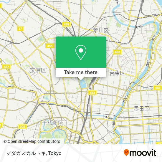 マダガスカルトキ map