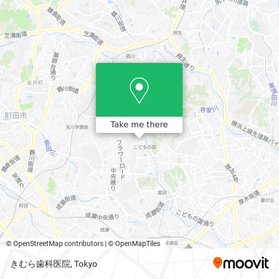 きむら歯科医院 map