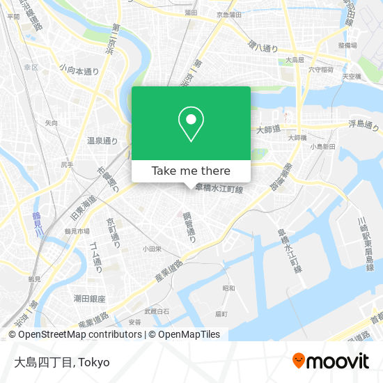 大島四丁目 map