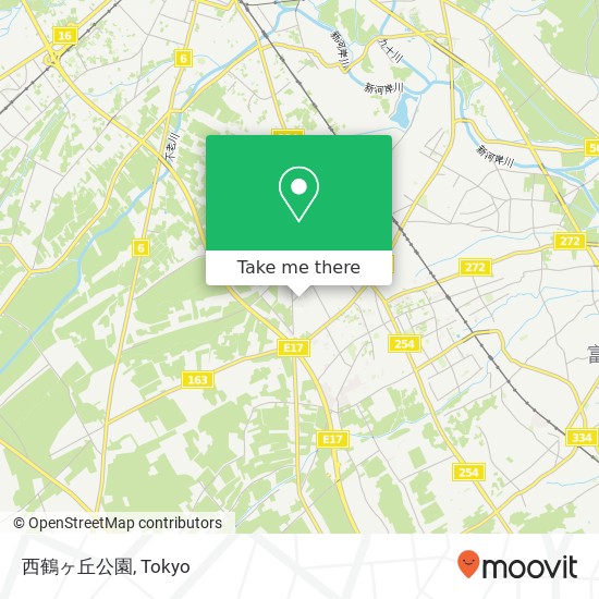 西鶴ヶ丘公園 map
