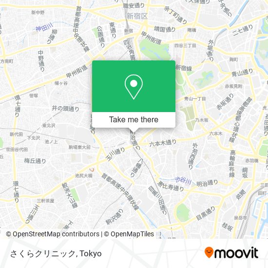 さくらクリニック map