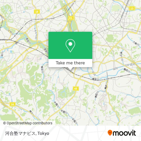 河合塾マナビス map