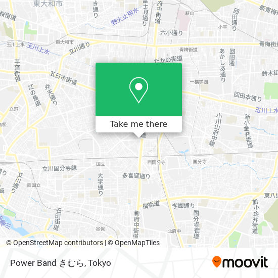 Power Band きむら map