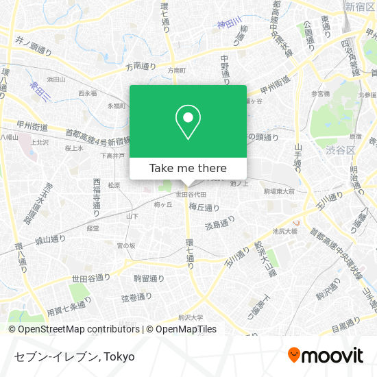 セブン-イレブン map