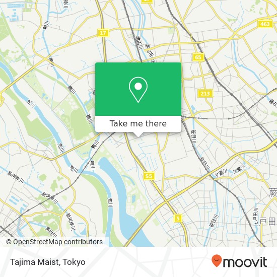 Tajima Maist map