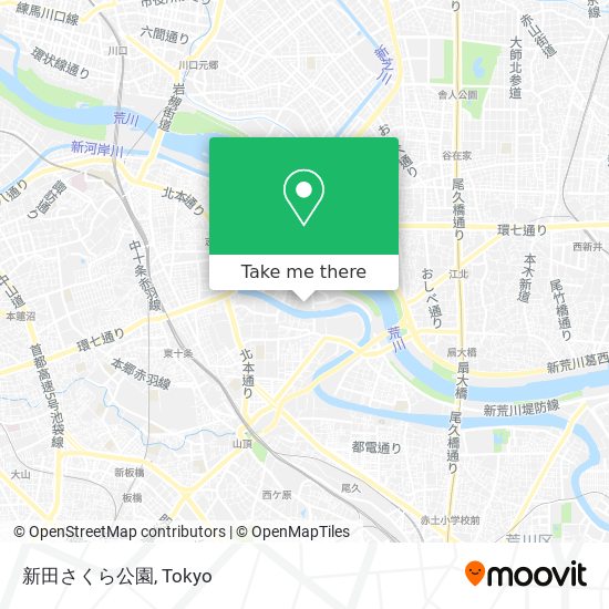 新田さくら公園 map