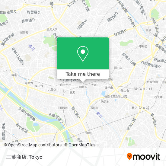 三葉商店 map