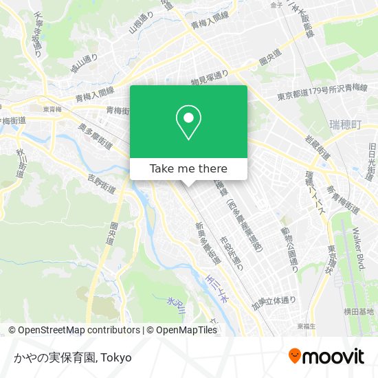 かやの実保育園 map