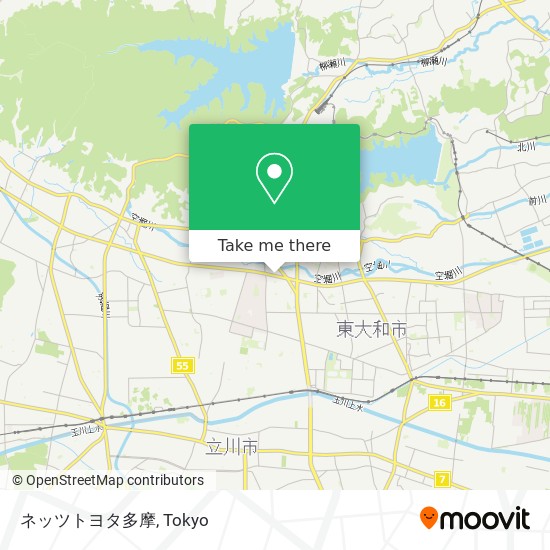 ネッツトヨタ多摩 map