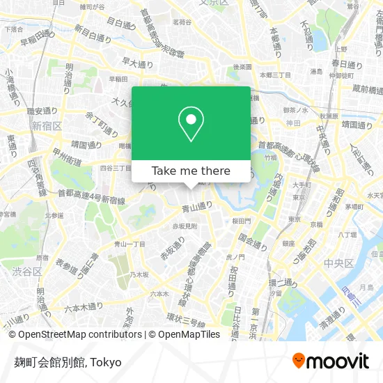 Kojimachi Hall Annex map