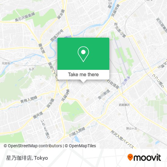 星乃珈琲店 map